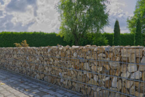 Gabionenwand